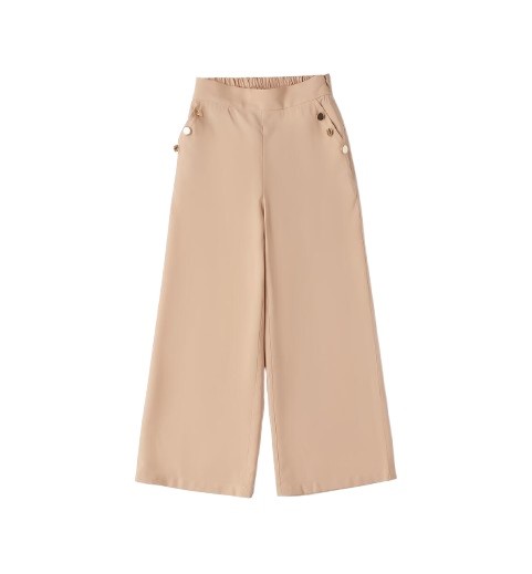 Pantalone con bottoni decorativi sulle tasche