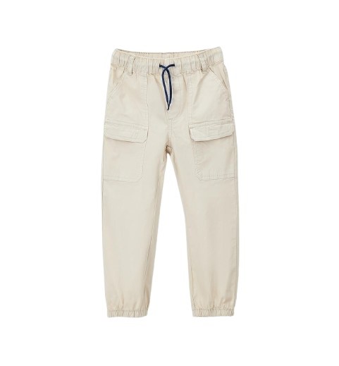 Pantalone con coulisse e tasche