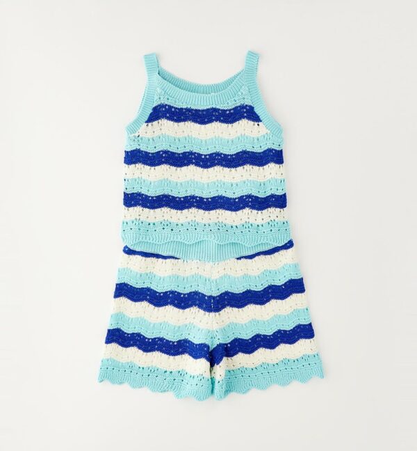 Completo canotta e short in maglia