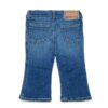 Pantalone in denim a zampa