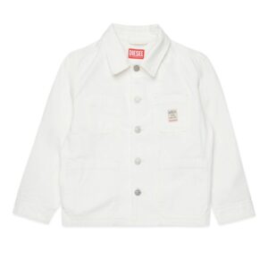 Giacca in denim con logo