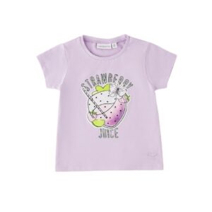T-shirt mezza manica con stampa