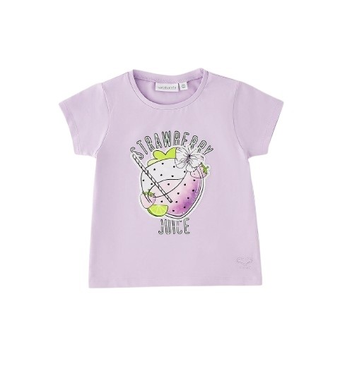 T-shirt mezza manica con stampa