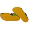 Sandalo in eco pelle con velcro e fibbia