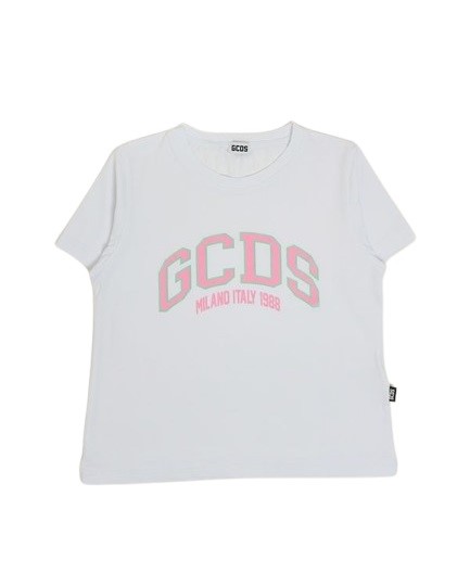 Completo t-shirt e gonna in felpa con stampa logo