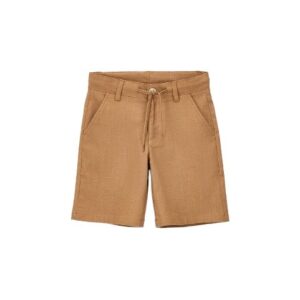 Bermuda in misto lino con coulisse