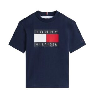 T-shirt mezza manica con stampa logo