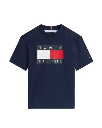 T-shirt mezza manica con stampa logo