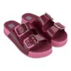 Sandalo doppia fascia con fibbie