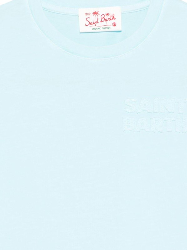 T-shirt mezza manica con logo effetto vintage