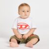 T-shirt mezza manica con stampa logo