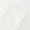 Cardigan in maglia con lavorazione effetto pizzo