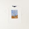 T-shirt mezza manica con stampa
