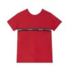 Completo t-shirt mezza manica e bermuda con banda logata