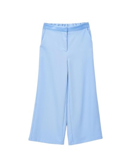 Pantalone tessuto crepe