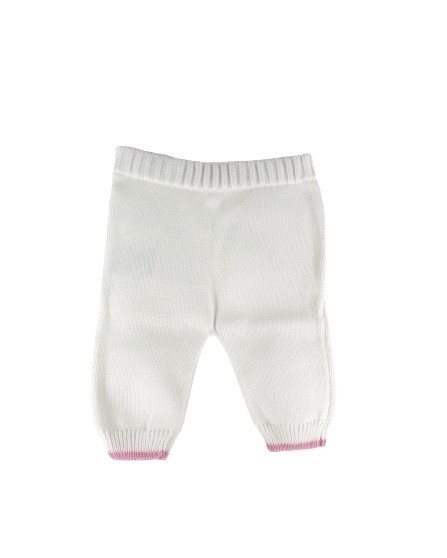 Completo due pezzi con fiocchetti ricamati