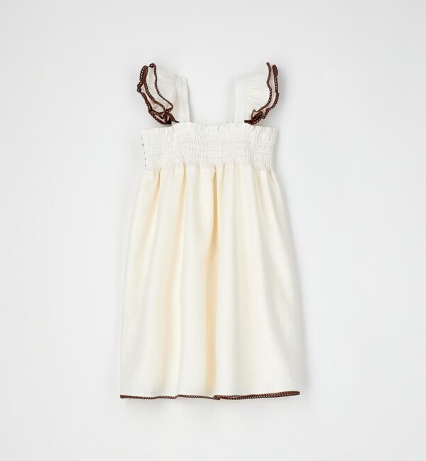 Vestito in misto lino