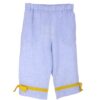 Completo canotta e pantalone con fiocchetti