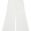 Pantalone denim a zampa