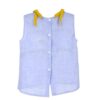 Completo canotta e pantalone con fiocchetti