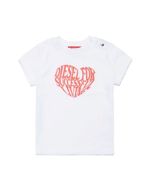 T-shirt mezza manica con stampa logo