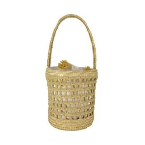Borsa cestino in paglia