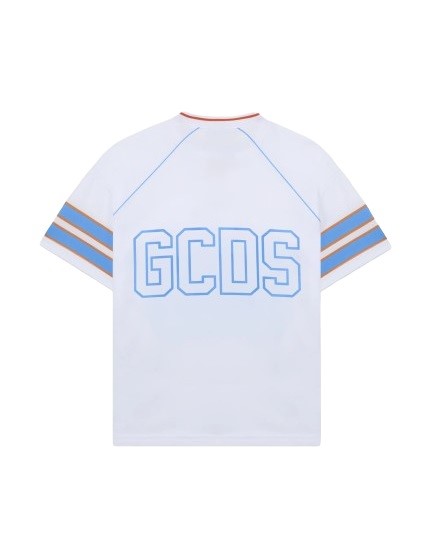 T-shirt mezza manica soccer con scollo a v