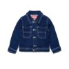 C301406616B1209A21F9761773BB9F0E_ Giubbino in denim con stampa logo sul retro