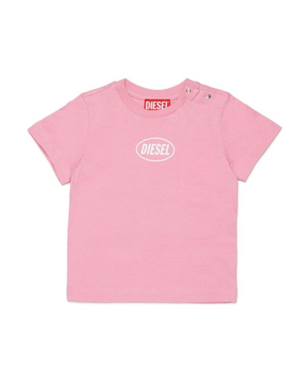 T-shirt mezza manica con logo