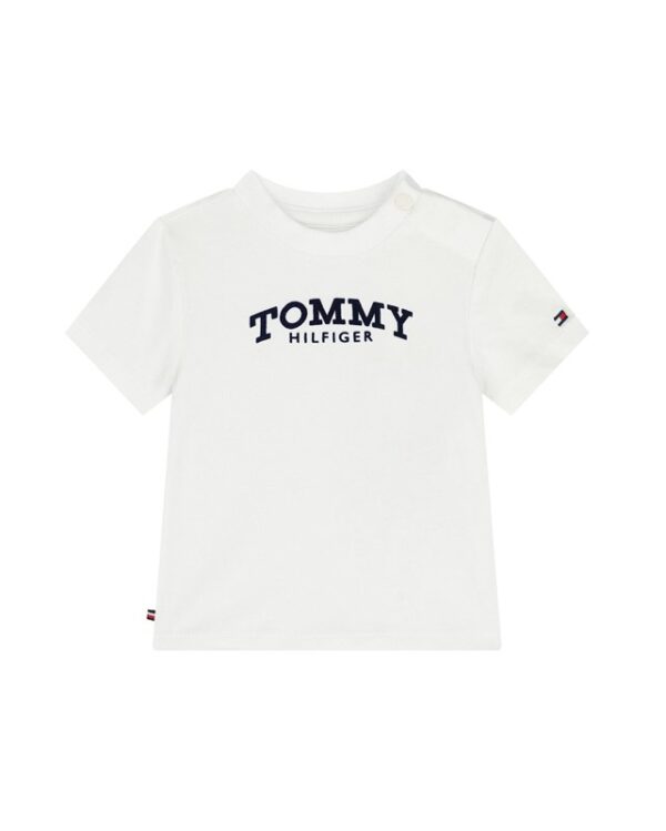 T-shirt mezza manica con logo