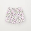 Gonna/short fantasia floreale con farfalline