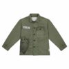 Giubbino in cotone con stampe