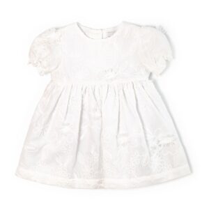 Vestito in cotone ricamato