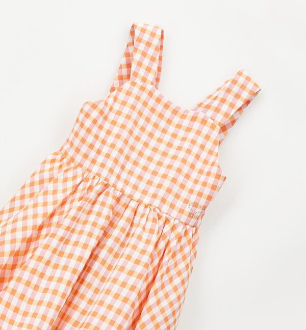 CDECD71016503F3496F24DA43BE45C13_ Vestito vichy con incrocio sul retro