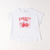 T-shirt mezza manica con stampa cherry