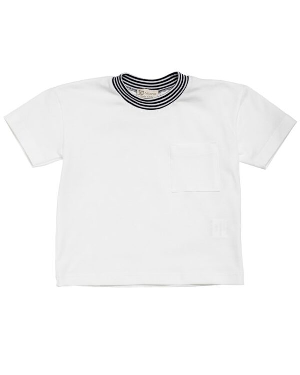 Completo t-shirt con pantalone a righe