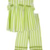 Completo canotta e pantalone a righe