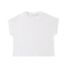 T-shirt con mini borche