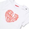 T-shirt mezza manica con stampa logo