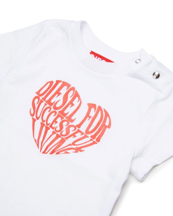 T-shirt mezza manica con stampa logo