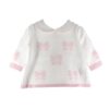 Completo due pezzi fiocchetti con cappellino