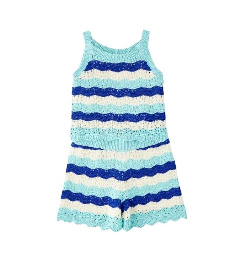 Completo canotta e short in maglia