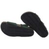 Sandalo in eco pelle bicoolore con doppia fibbia