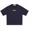 T-shirt mezza manica con stampa sul retro