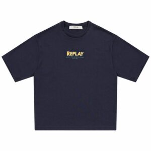 T-shirt mezza manica con stampa sul retro