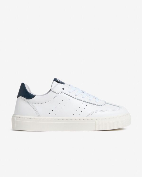 F417272955361C1E77B57E6F494833B0_ Sneaker in pelle e tessuto tecnico con lacci e zip