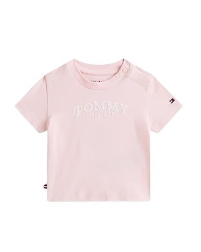 T-shirt mezza manica con staampa logo