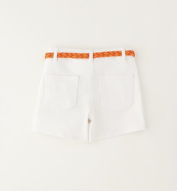F8C4DE8F017686E9CB58160774EF6067_ Short in cotone con cintura