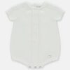 Pagliaccetto in maglia con trecce