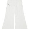 Pantalone denim a zampa